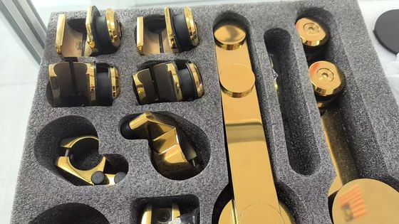 Food-Safe Polished Stainless Steel Glass Edges NSF Standard Compliant