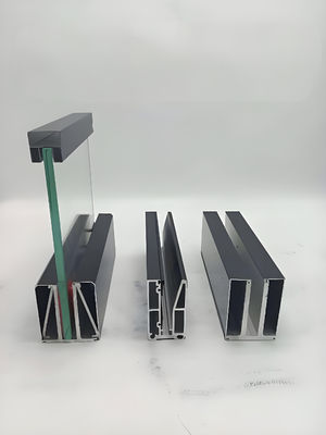 1.5m Height Aluminum Frameless Fence Panels For Terrace Or Rooftop