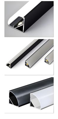 Recessed Aluminum LED Track Profile 120cm Length CE/ROHS Certified