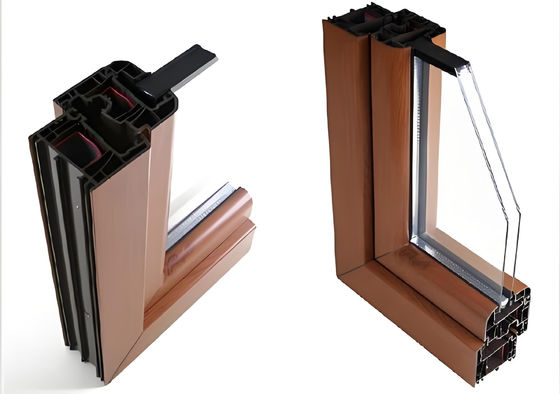 Corrosion-Resistant Aluminium Door Frame Profile For Commercial Buildings