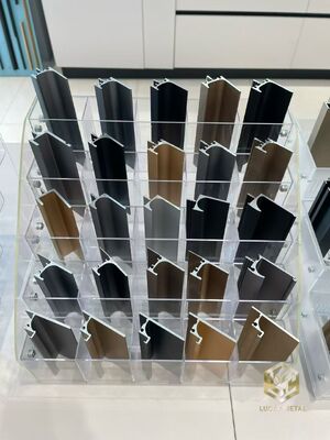 Custom Aluminum Anodize Kitchen Cabinet Handle with 6063 Aluminum Alloy and 100% QC Testing