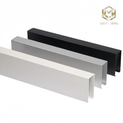 Aluminum Square Ceiling Profile Wood Grain Modern Simple Design Spray Paint Finish Soundproof Ceiling Grid for Airports Shopping