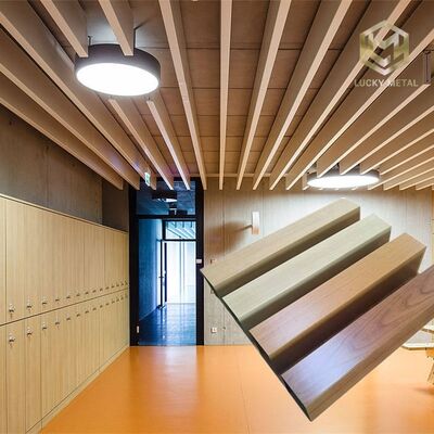 Powder Coated Aluminium Ceiling with Sound Absorbing and Class A1 Fire Resistance for Suspended Ceiling System