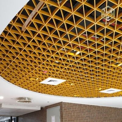  Aluminium Ceiling with Sound Absorbing and Class A1 Fire Resistance for Suspended Ceiling System
