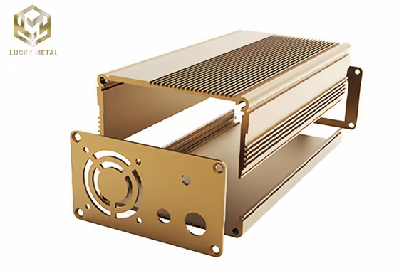 Custom Anodized CNC Aluminum Extrusion Enclosure Extruded Aluminum Electronic Box Electrical Project PCB Housing Electric Shell