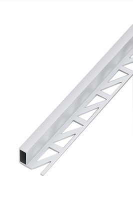 Corner Aluminium Edge Trim Profiles L Section 45mm Dustproof