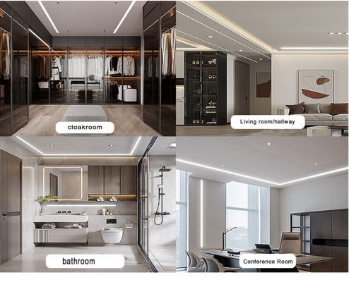ODM 48v Led Magnetic Track Rail Light Bar Rechargeable
