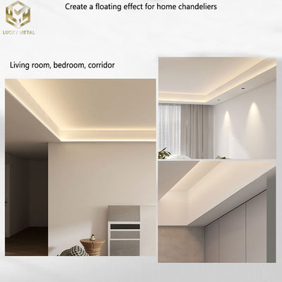 Plasterboard Aluminium Led Strip Profile 30 45 Degree Angle