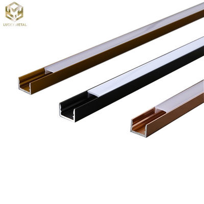 2m Aluminium Led Strip Channel Profile U Shaped OEM