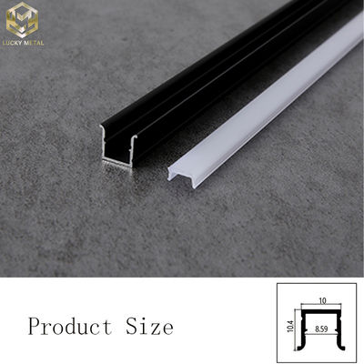 2m Aluminium Led Strip Channel Profile U Shaped OEM