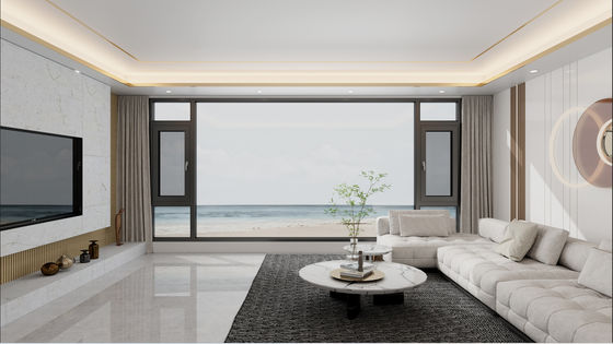 Thermal Break Sliding Aluminium Door Window Fabricators Double Glazed