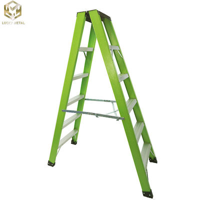 Fiberglass Aluminium Telescopic Ladder Retractable For Electrician 4-10 Step