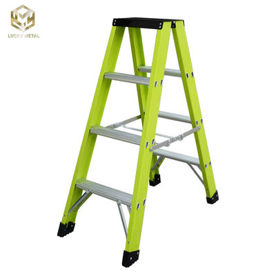 ​Foldable 12.5ft Aluminum Telescoping Ladder 150kg Load Capacity IP65 Rated