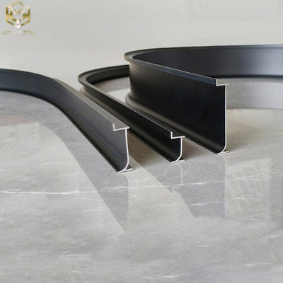 Thermal Break Aluminum Skirting Profile 2800mm With Impact-Resistant Core