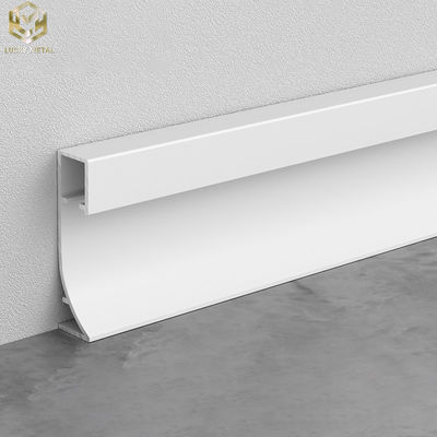 3mm Thickness Anodized Aluminium Skirting Profile With Anti-Corrosion Coating