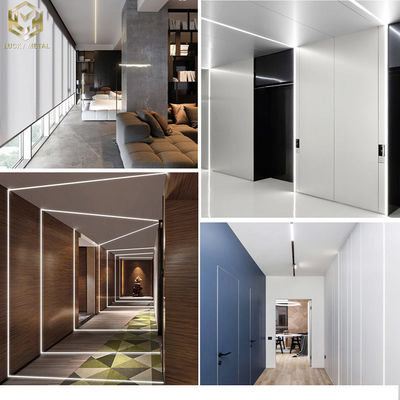 Led Strip Aluminum Channel Profile Wall Decoration Lighting Profile