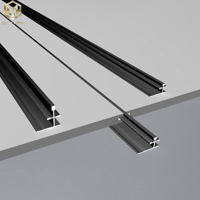 ODM Decorative Aluminium Edge Trim Profiles Systemprofile For Tiles