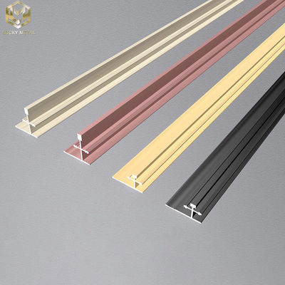 ODM Decorative Aluminium Edge Trim Profiles Systemprofile For Tiles