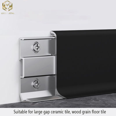 Commerical Aluminium Skirting Board Trim Wall Decoration