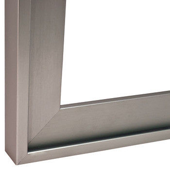 T3-T8 6005 Aluminium Door Frame Profile Customized Color