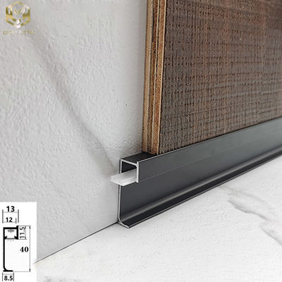 Aluminium Extrusion Skirting Led Profile LED For Baseboard Lighting