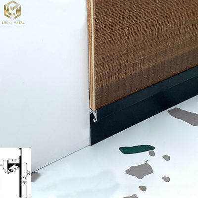 Customized LED Aluminium Skirting Profile Board 60mm