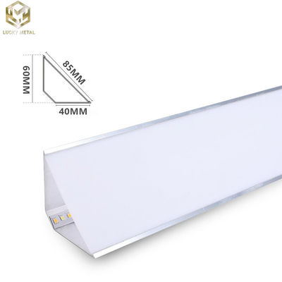OEM Extruded Corner Aluminium Led Strip Profile 12mm 17mm