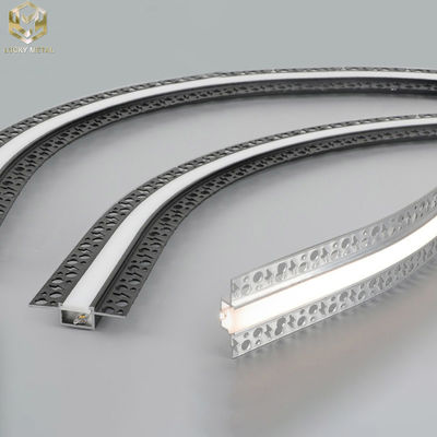 Recessed 8mm Led Profile Aluminium Profiles For Led Tape