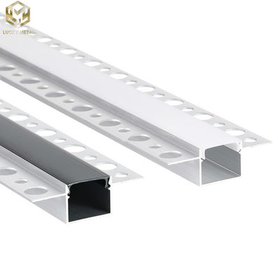 20mm Mounted Aluminium Led Strip Profile Channel For Indoor Lighting