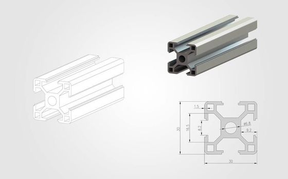 OEM Aluminum T Slot Profile Aluminium Extrusion 3030