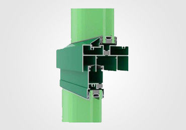 Thermal Break Window Aluminum Profile Extrusions ROHS Certificated