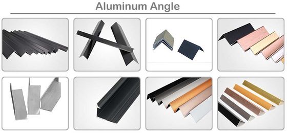 Anodised Angle Corner Aluminium Profile Extrusion L Shape