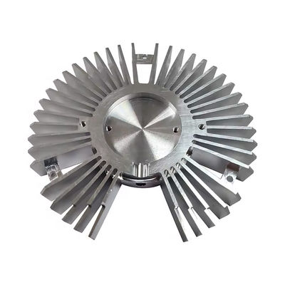 Custom Machined CNC Aluminium Parts Sandblasting For Heat Sink