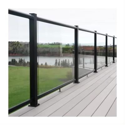 Balustrade Railing System Aluminum Glass Fence U Channel