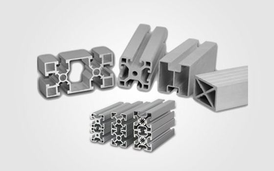 Industria automotriz T ranura de aluminio extrusión personalizada T3-T8