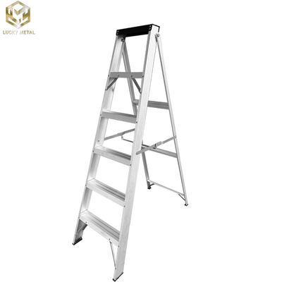 Two Sided Step Ladder Foldable Aluminium Step Ladder Platform