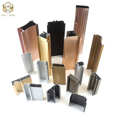 Anodized 6000 Series Aluminium Profile for Customized Length Kitchen Cabinet Door Frame