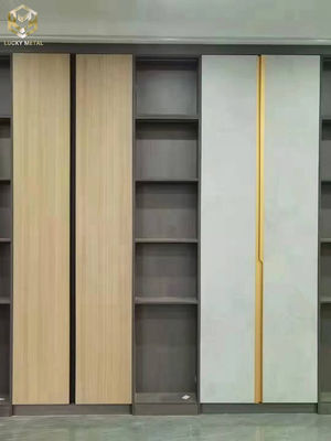 Concealed  Aluminum Profile Wardrobe Long Handles