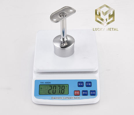 Railing Fittings Balcony Balustrade Accessories Stainless Steel 304 Railing Support Handrail Top Bracket