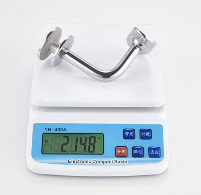 Customized Stair Parts Stainless Steel Wall Mounted Circular Pipe Handrail Bracket