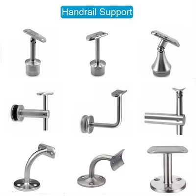 Wall Mounted Stainless Steel Glass Handrail Bracket