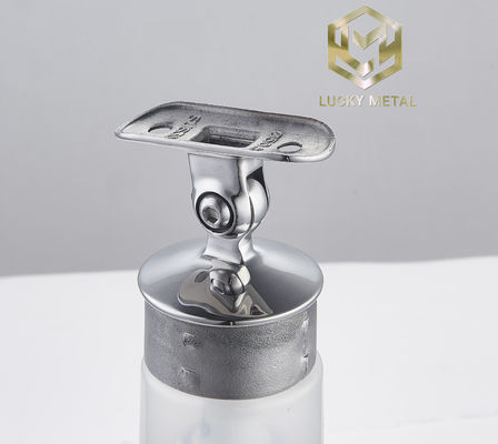 Railing Accessories Hot Sell 304 316 Inox Round Tube Stainless Steel Handrail Bracket Glass Bracket Handrail Support