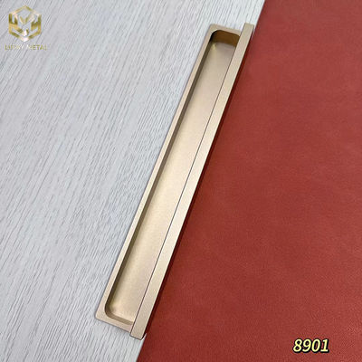 ​Soft Close Mechanism 100mm Aluminium Cabinet Handles With Ergonomic Design