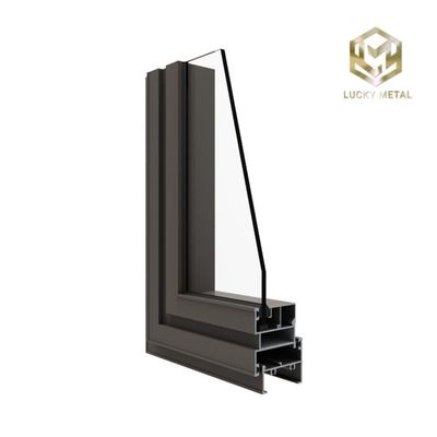 Plug-and-Play Aluminium Door Frame Profile Rapid Installation System