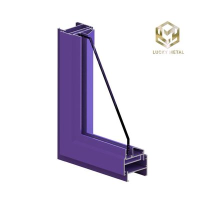 ​Noise Reduction Core Aluminium Door Frame Profile For Urban Apartments