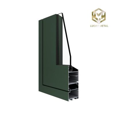 Heavy-Duty 6063-T5 Aluminium Door Frame Profile 2.5mm Thickness IP65