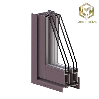 Low Tolerance Non-ferrous Metal For Construction Aluminium Window And Door Profile Origin From Vietnam