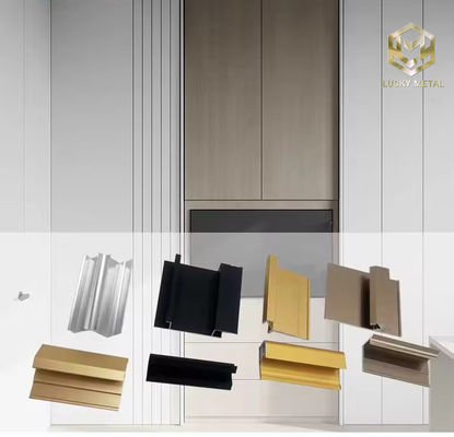 6mm 8mm 10mm 12mm Industrial Aluminium Edge Trim Profiles Board Connector