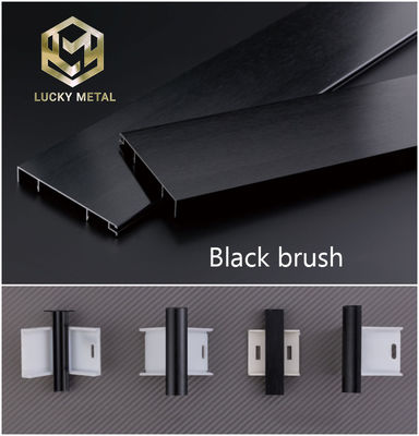 Beautiful Colors Led Aluminium Profile Skirting Baseboard Wall Skirting Board Flooring Trims Aluminum Skirting