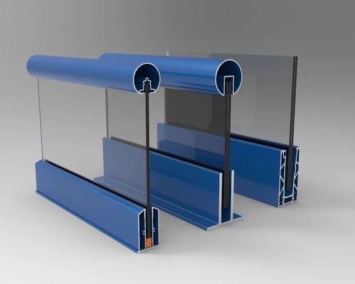 ​Sleek Frameless Glass Railing Aluminum Alloy Support Structure